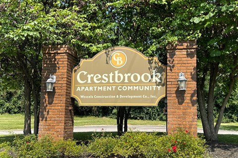 Property Signage  at Crestbrook Apartments & Townhomes, Crescent Spring, Kentucky