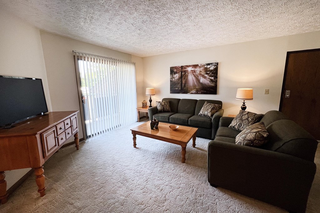 Living Room With TV  at Colonial Village, Crescent Springs, 41017