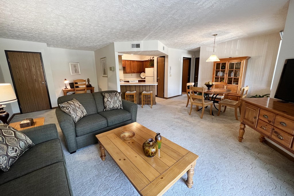 Spacious Living Area  at Colonial Village, Crescent Springs, KY