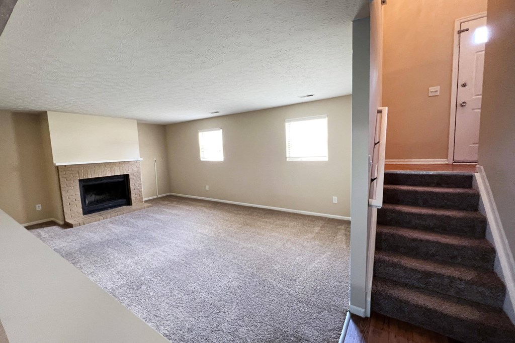 Living Area With Den at The Villas at Kingswood, West Chester, OH, 45069