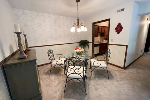 Elegant Dining Space  at Devou Village, Ft. Wright, KY