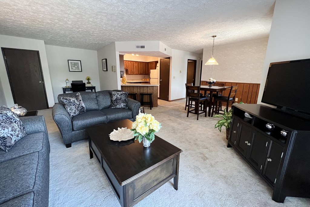 Living Area With Kitchen  at Devou Village, Kentucky, 41011