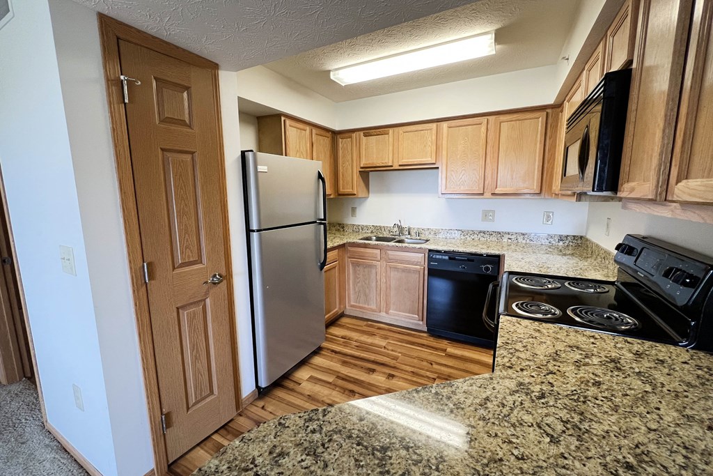 Spacious Kitchen With Pantry Cabinet  at The Overlook at Ft. Thomas, Ft. Thomas, KY, 41075