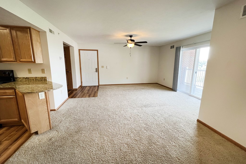 Living And Kitchen at The Overlook at Ft. Thomas, Ft. Thomas