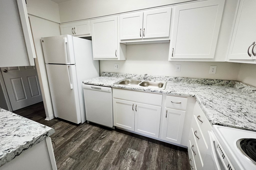 Indian Lookout Renovated 1 Bedroom kitchen at Indian Lookout Apartments, Cincinnati, Ohio