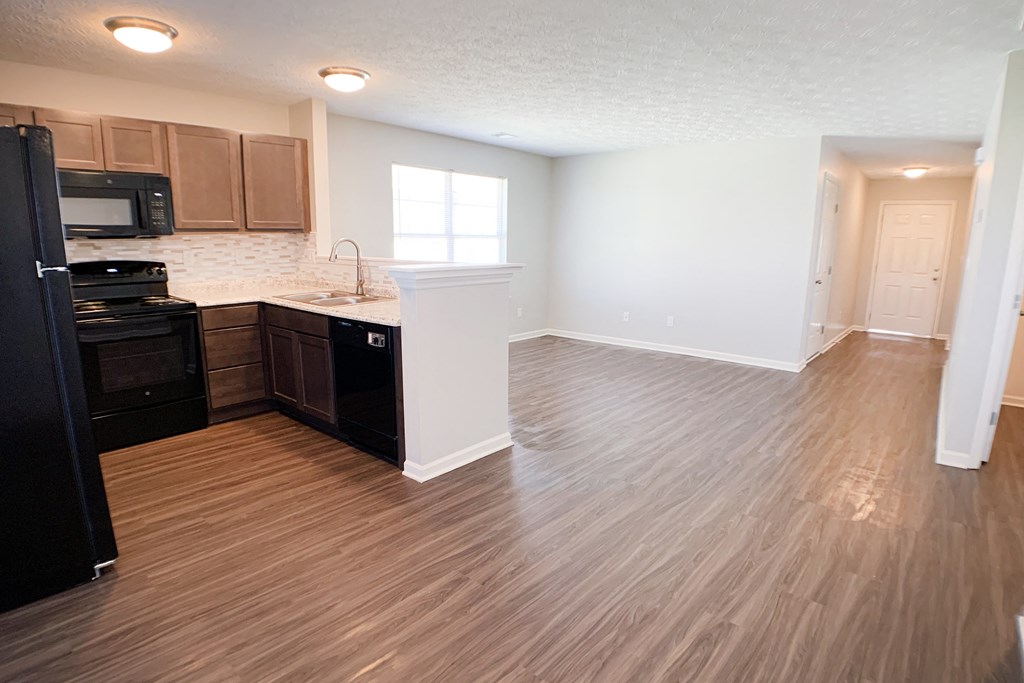 kitchen with updated cabinetry  at Aberdine Place, Georgetown, 40324