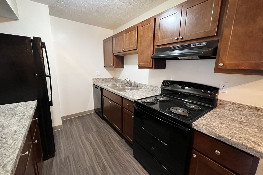 Kitchen Appliances at Forest Creek Apartments, Middletown, 45044