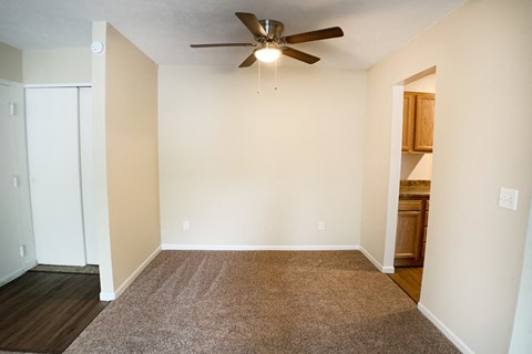Lighted Ceiling Fan at Crown Crossing Apartments, Amelia, OH