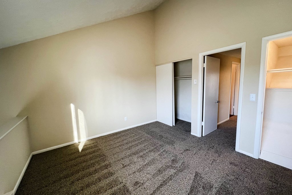 Bedroom With Closets  at Concord Woods Apartments, Milford, OH, 45150