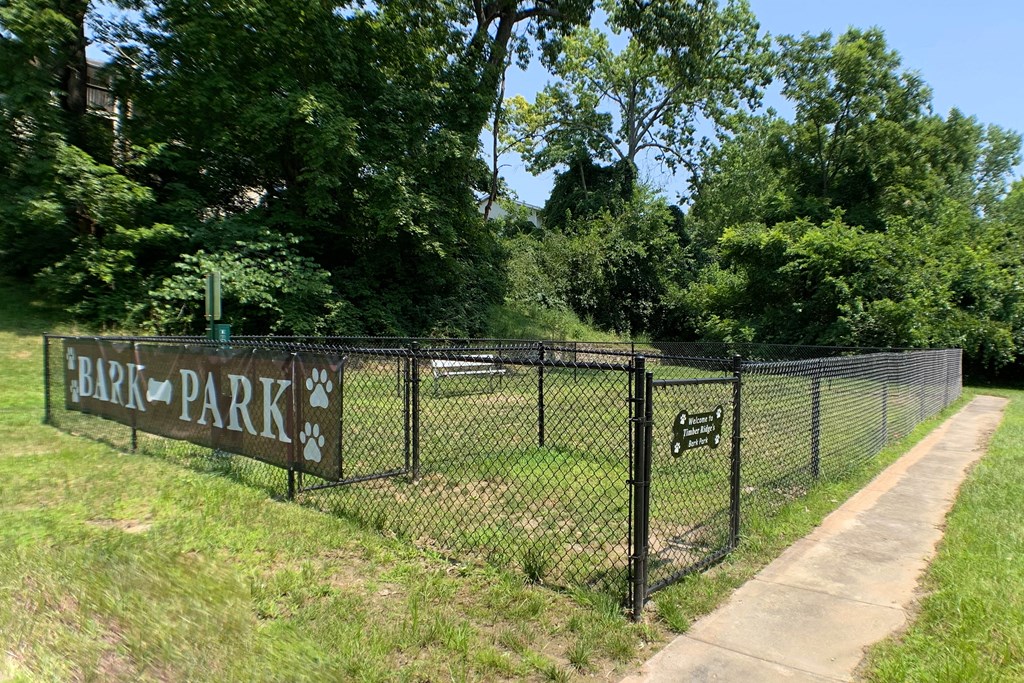 bark park at Timber Ridge Apartments, Cincinnati, Ohio