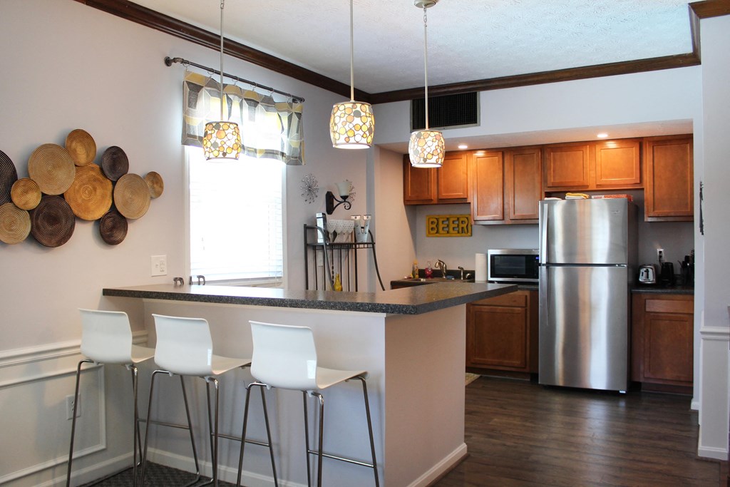 Gourmet Kitchen  at Revere Village Apartments, Ohio