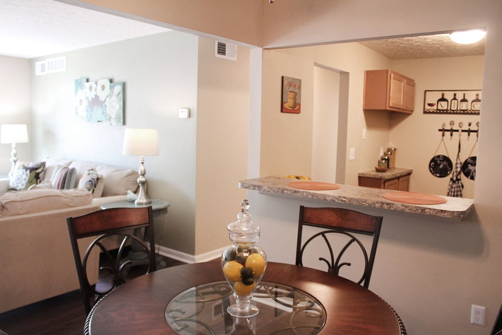 Dining And Kitchen at Fox Run Apartments, Cincinnati