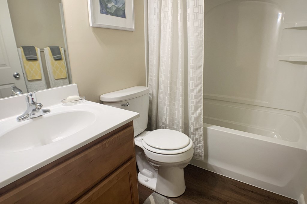 Luxurious Bathroom at Fox Run Apartments, Cincinnati, OH