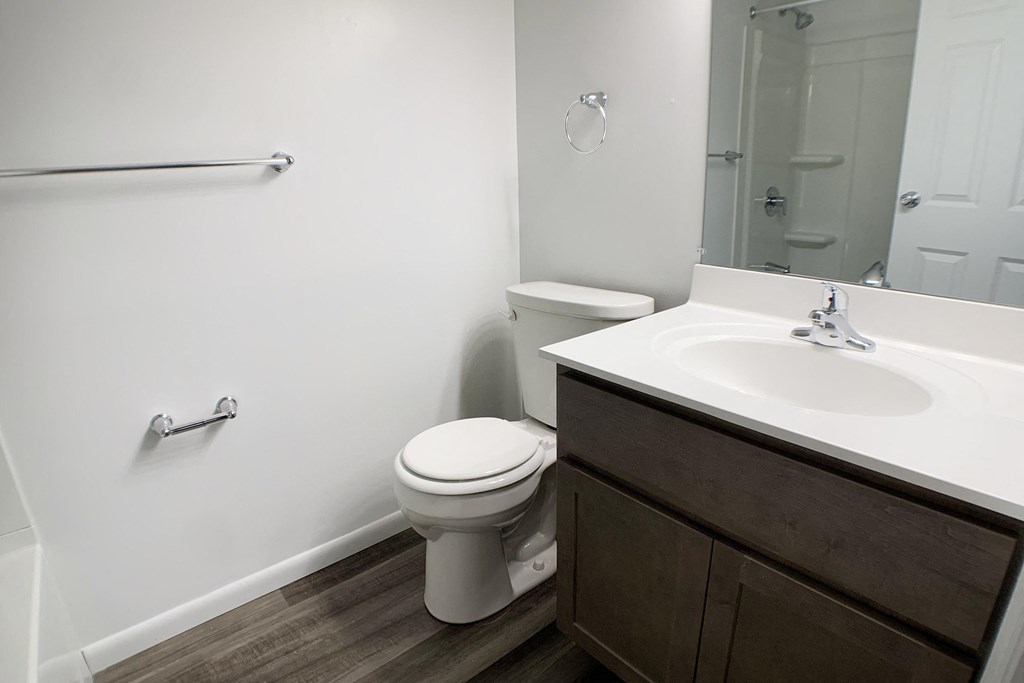 Steeplechase Renovated Bath at Steeplechase Apartments, Loveland, 45140