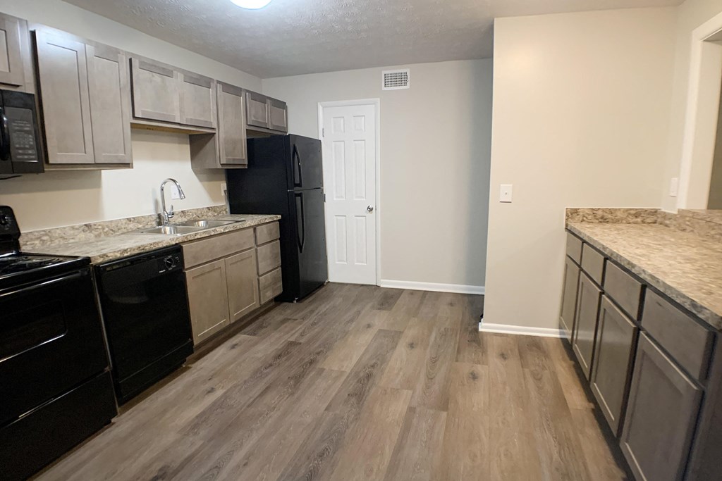 Fully Equipped Kitchen  at Revere Village Apartments, Centerville, OH, 45458