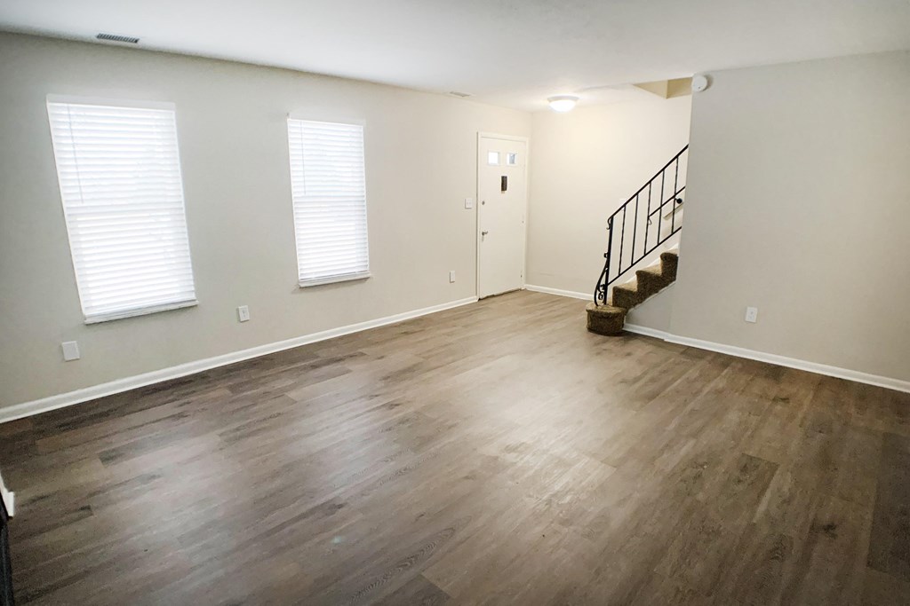 Unfurnished Living Area  at Revere Village Apartments, Centerville, Ohio