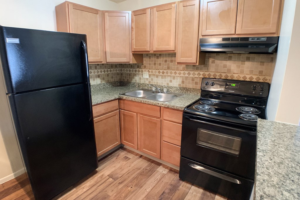 Kitchen at Forest Creek Apartments, Ohio