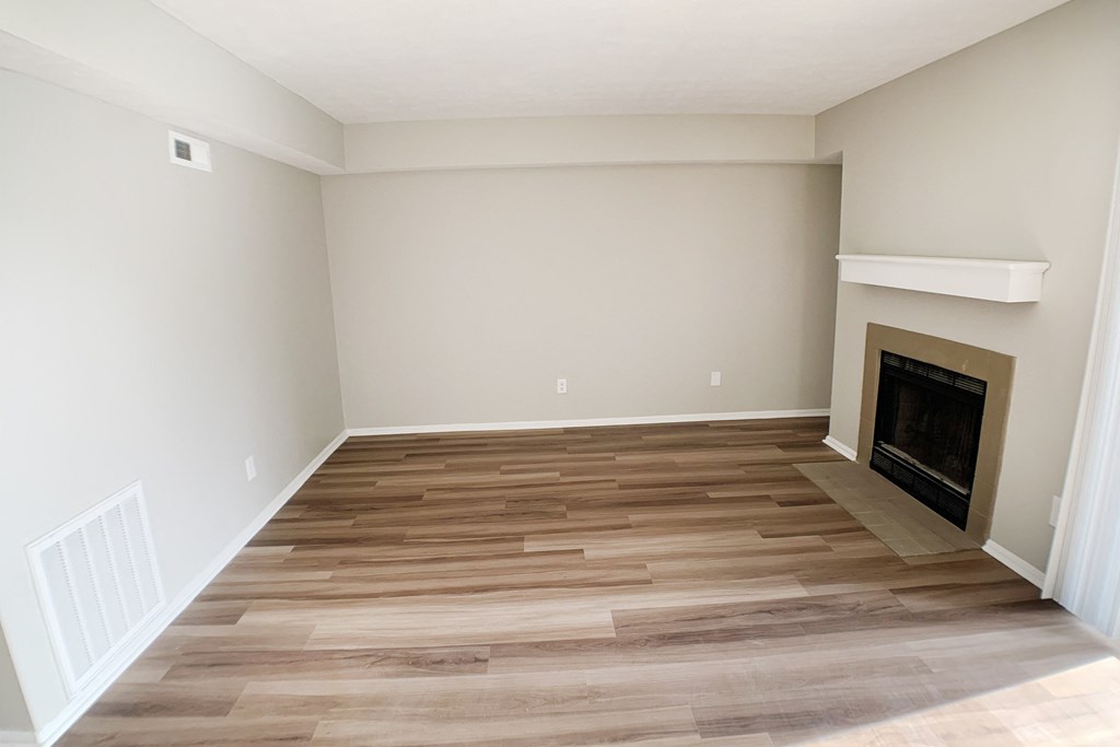 Fireplace at Steeplechase Apartments, Loveland, Ohio