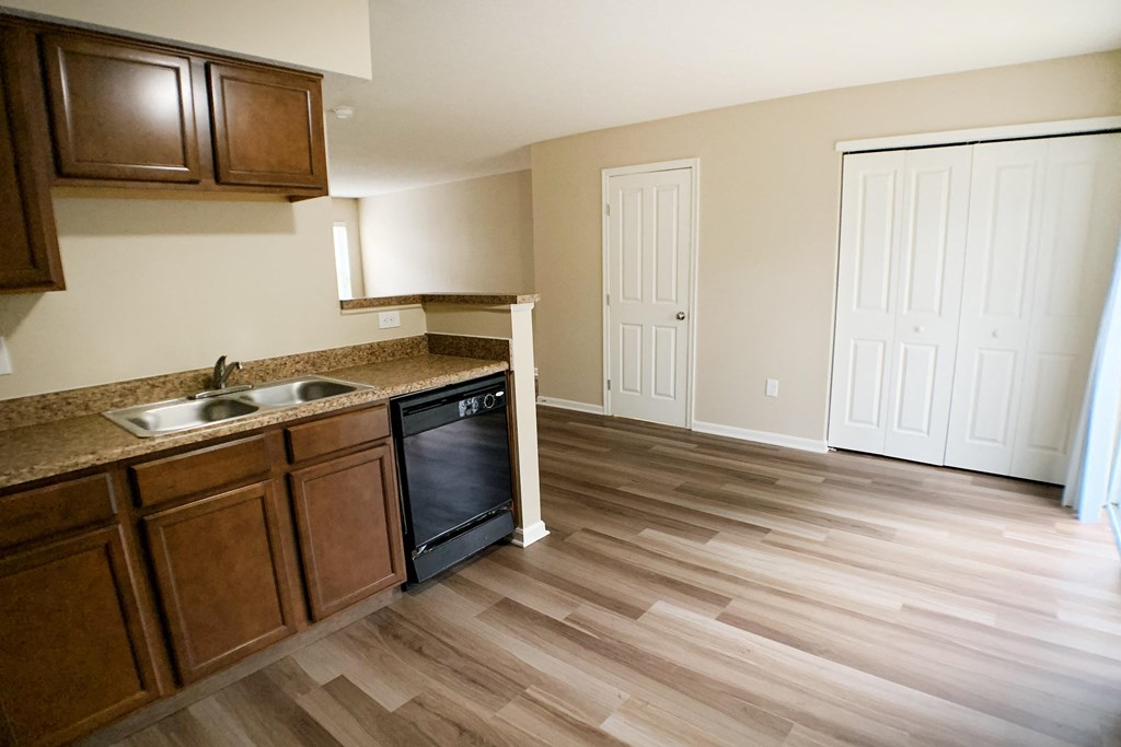 Open Concept Kitchen at The Residences at Liberty Crossing, Columbus, 43235