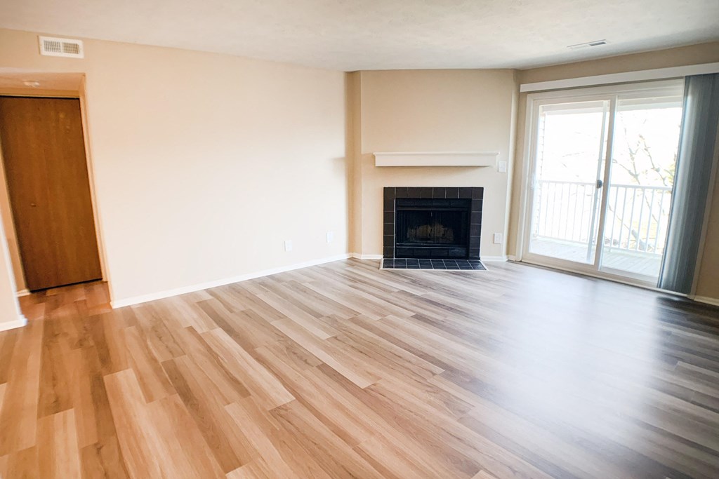 Engineered Wood Flooring at Steeplechase Apartments, Ohio