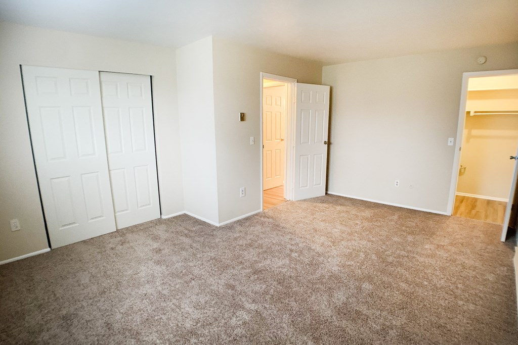 Unfurnished bedroom at Crown Ridge Apartments, Franklin