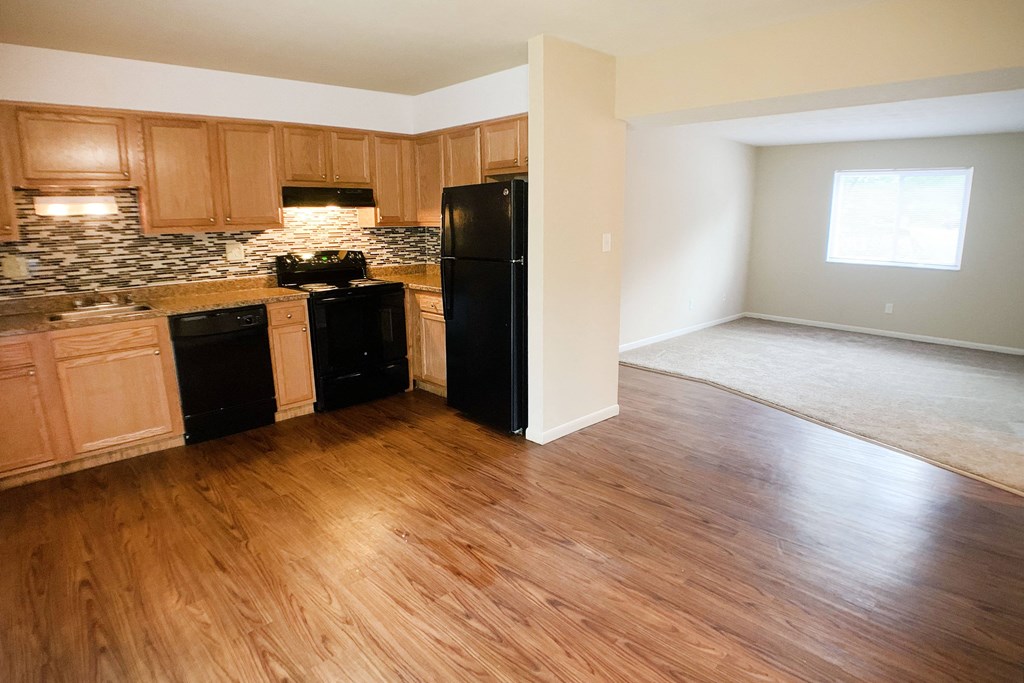 Open Concept Kitchen at East Pointe Apartments, Cincinnati, Ohio