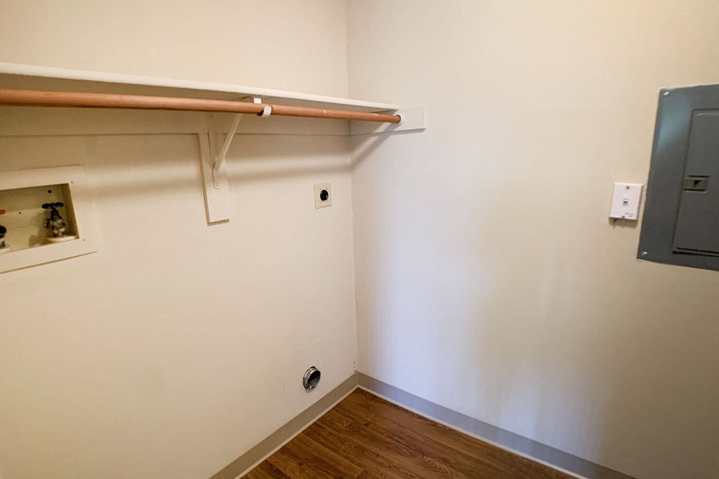 Closet space at Deercross Apartments, Cincinnati, 45236