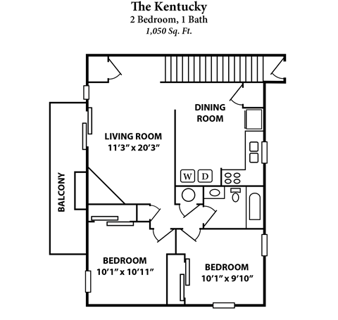 KY Floor Plan at 450 on Keeneland, Kentucky, 40475