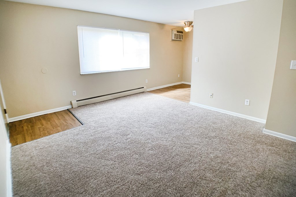 Unfurnished living room at Sharondale Woods Apartments, Ohio