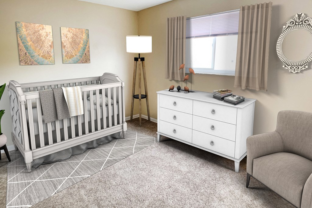 Baby room at Sharondale Woods Apartments, Cincinnati, OH