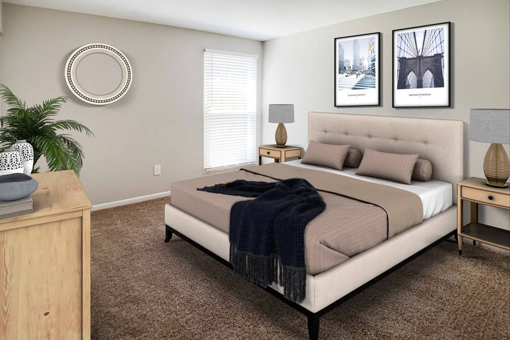 Virtual bedroom at Miamisburg by the Mall, Miamisburg
