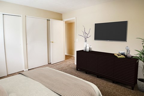 Gorgeous Bedroom at Crown Crossing Apartments, Amelia, OH, 45102