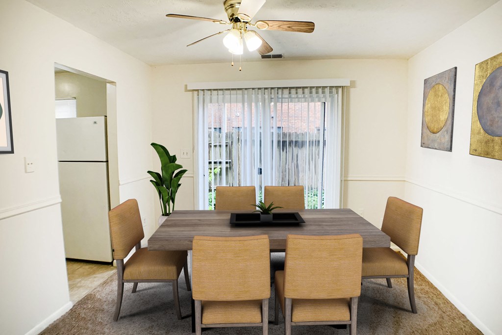 Dining Area  at Revere Village Apartments, Ohio