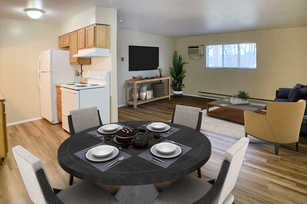 Crown Ridge dining at Crown Ridge Apartments, Ohio