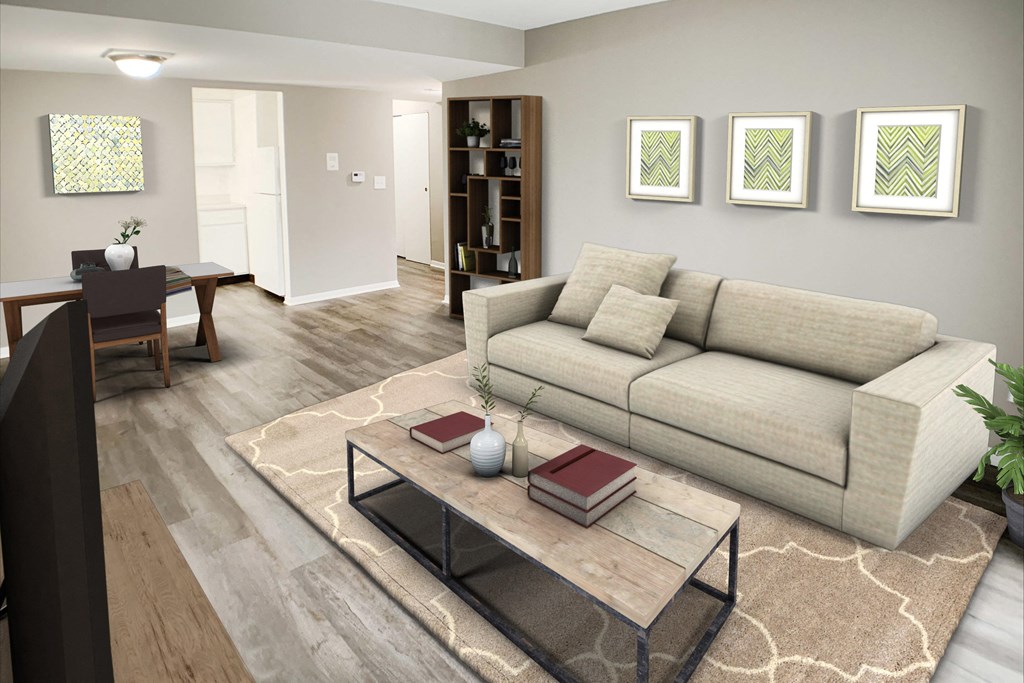 Renovated Living Room at The Wynds, Kettering, 45429