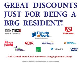 great discounts just for being a brand resident at Hunter Ridge Apartments, Cincinnati