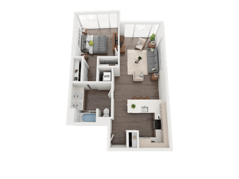 640 S. Curson Avenue Studio-2 Beds Apartment for Rent - Photo Gallery 13