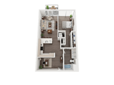 640 S. Curson Avenue Studio-2 Beds Apartment for Rent - Photo Gallery 19