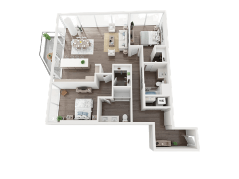 640 S. Curson Avenue Studio-2 Beds Apartment for Rent - Photo Gallery 18