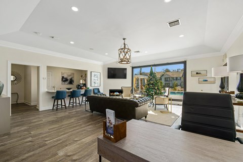 Living Room With Kitchen at Baldwin Farms Apartments, Alabama, 36567