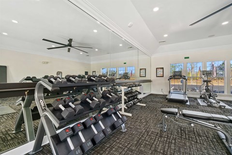 Fitness Center at Baldwin Farms Apartments, Robertsdale, AL, 36567