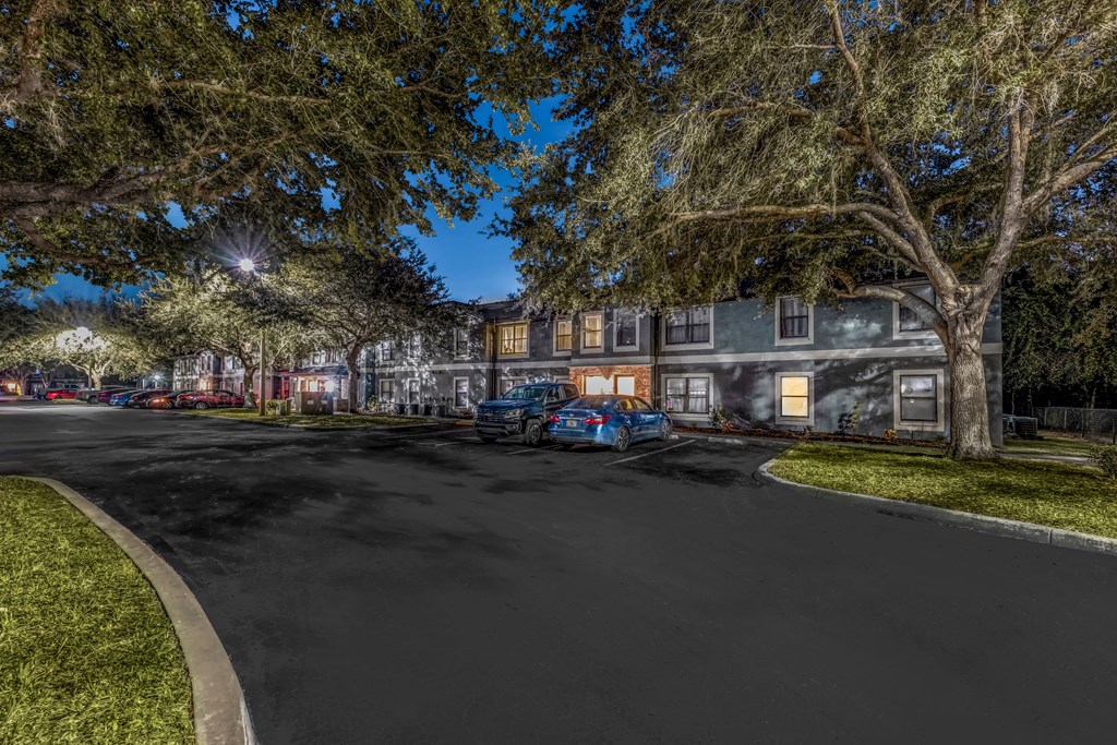 A view of our freshly painted community!