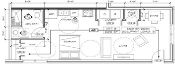 a floor plan of a small house