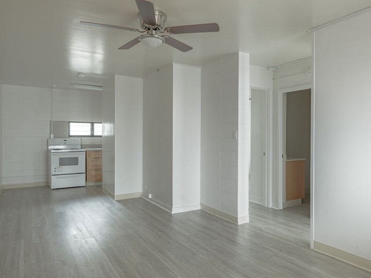 Kapiolani Village living area