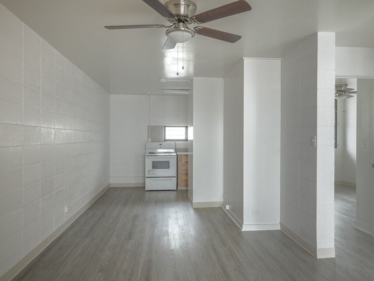 Kapiolani Village living area