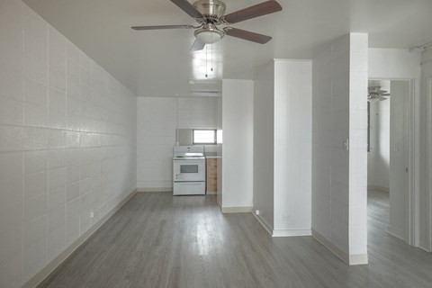 Kapiolani Village living area