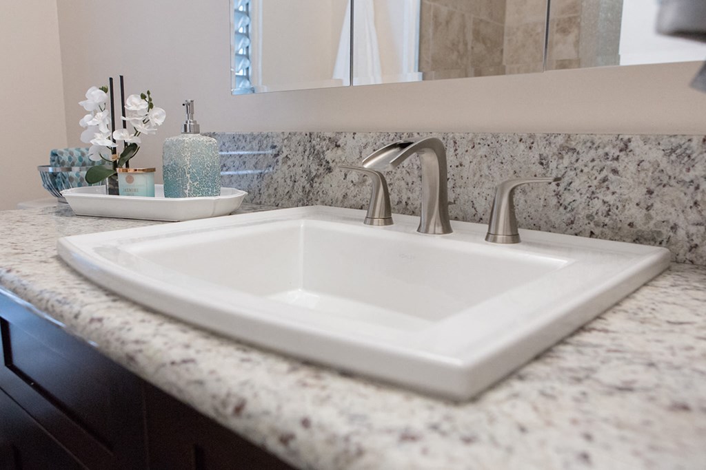 Waikiki Walina Apartments bathroom sink and vanity