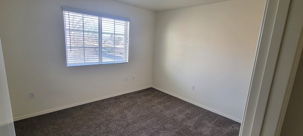 Larkspur two bedroom unit bedroom with window