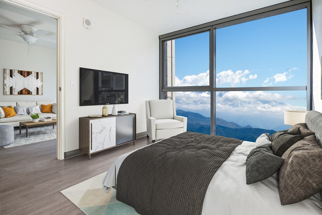 Hale Kalele Apartments Bedroom with view Hale Kalele Apartments Bedroom with view