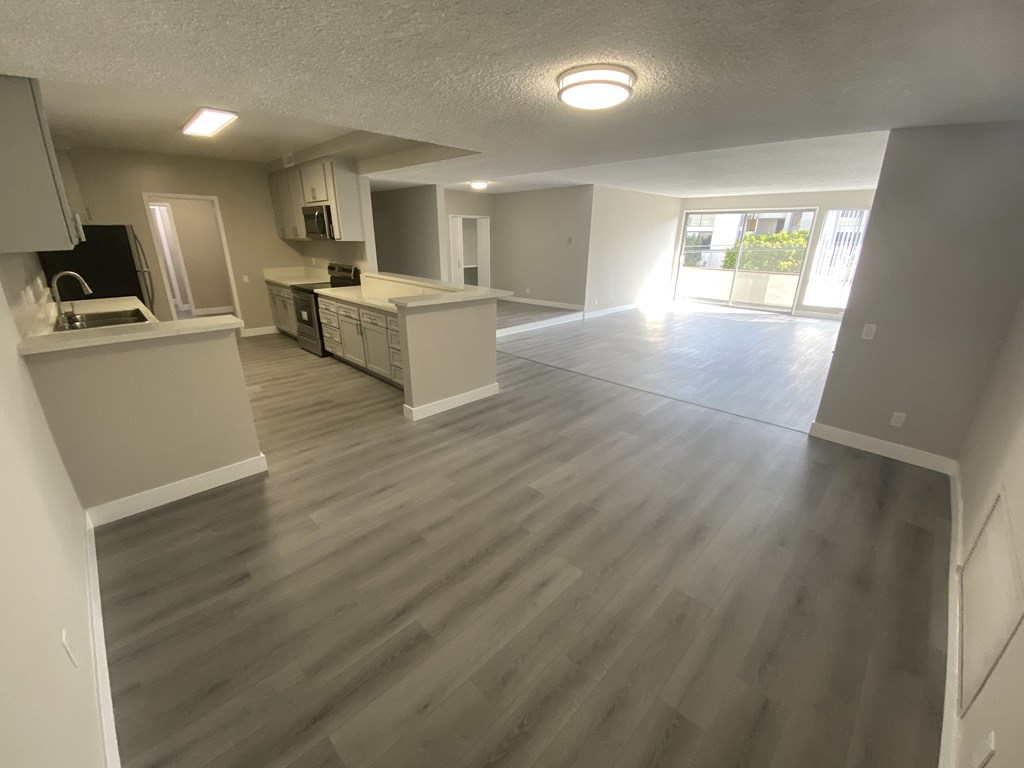 11858 Goshen Ave Unit 207 kitchen and living area